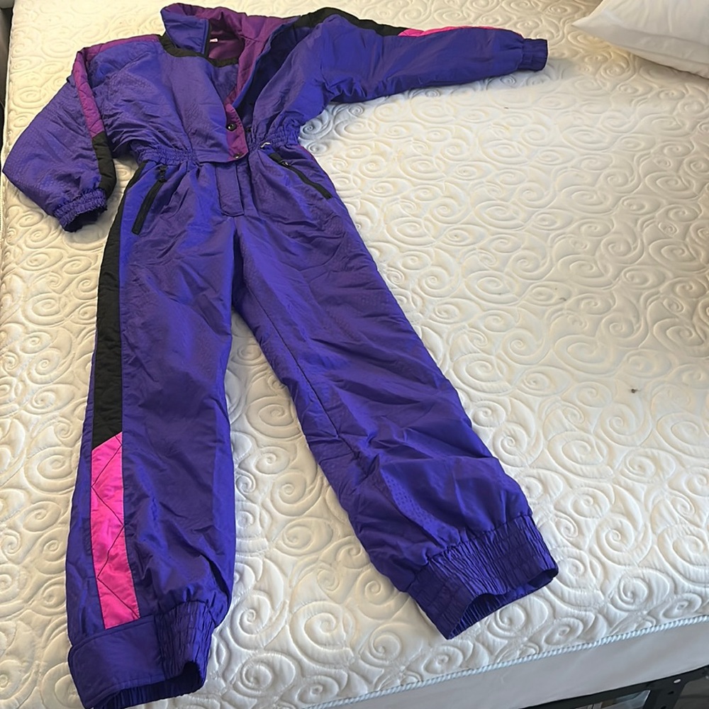 Vintage obermeyer snow ski suit